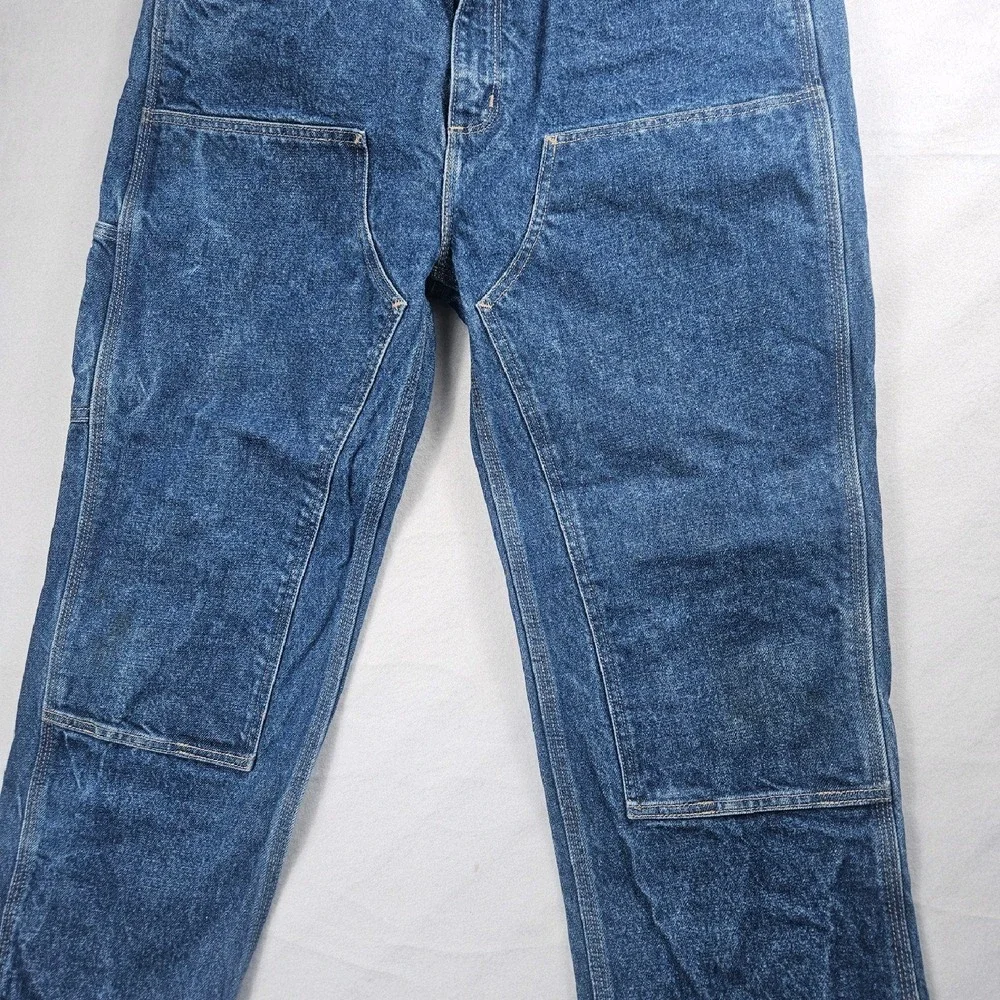 🔥 Carhartt FR Double Front Dungaree Jeans 🔥 - Picture 4 of 16